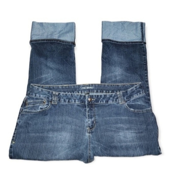 Lane Bryant cuffed ankle jeans - Picture 2 of 7